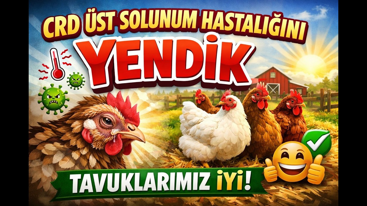 Getirdiğimiz Silver Wyandotte tavukların son durumu CRD üst solunum tedavi