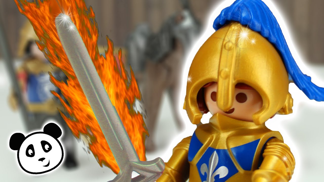 Playmobil en español - La Patrulla del Caballero León - Playmobil de Caballeros