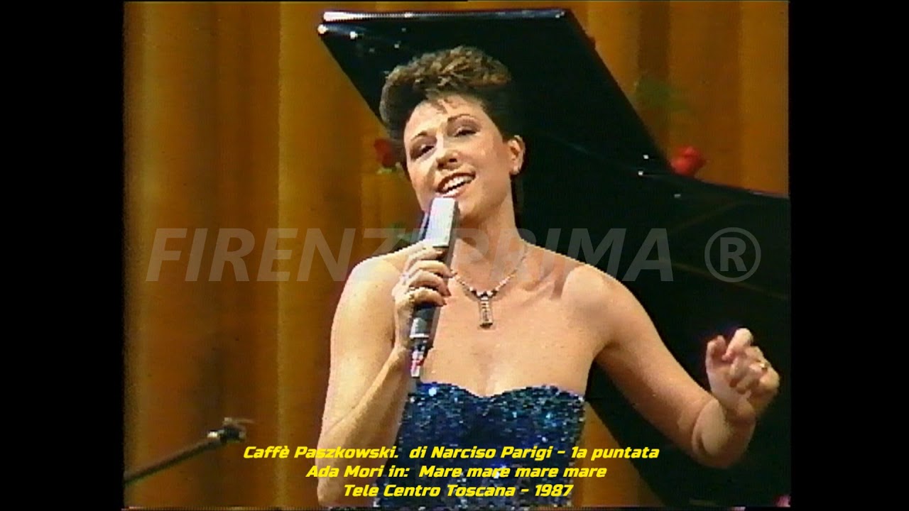 Caffè Paszkowsky. di Narciso Parigi - Ada Mori in: Mare mare mare mare. Tele Centro Toscana. 1987