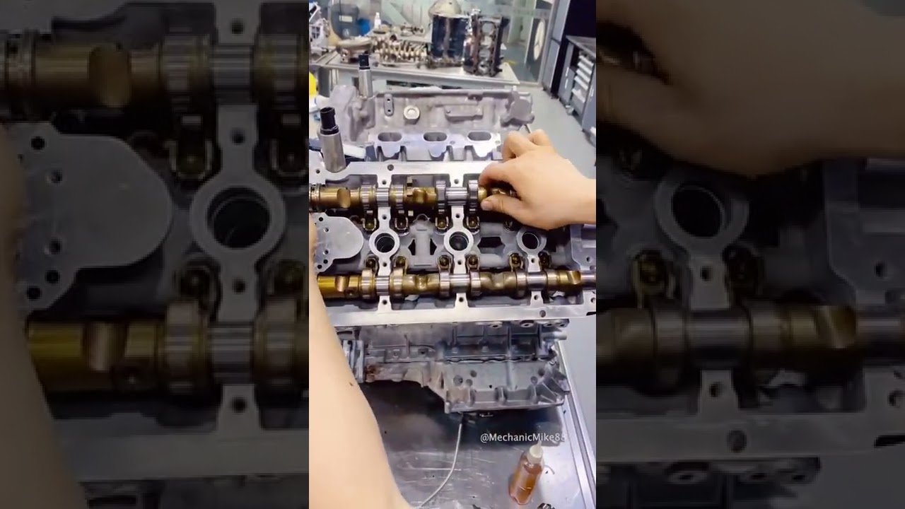 EA837 Engine Assembly Process.
