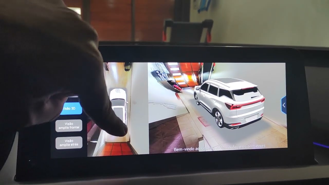 Tiggo 7 Pro - Sistema de câmeras