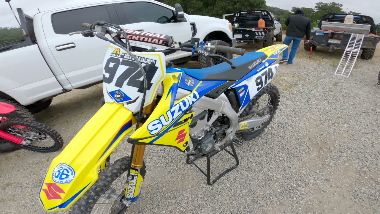 SUZUKI RMZ450 TRAIL RIDING (CRASHED) - Part 2 of 2