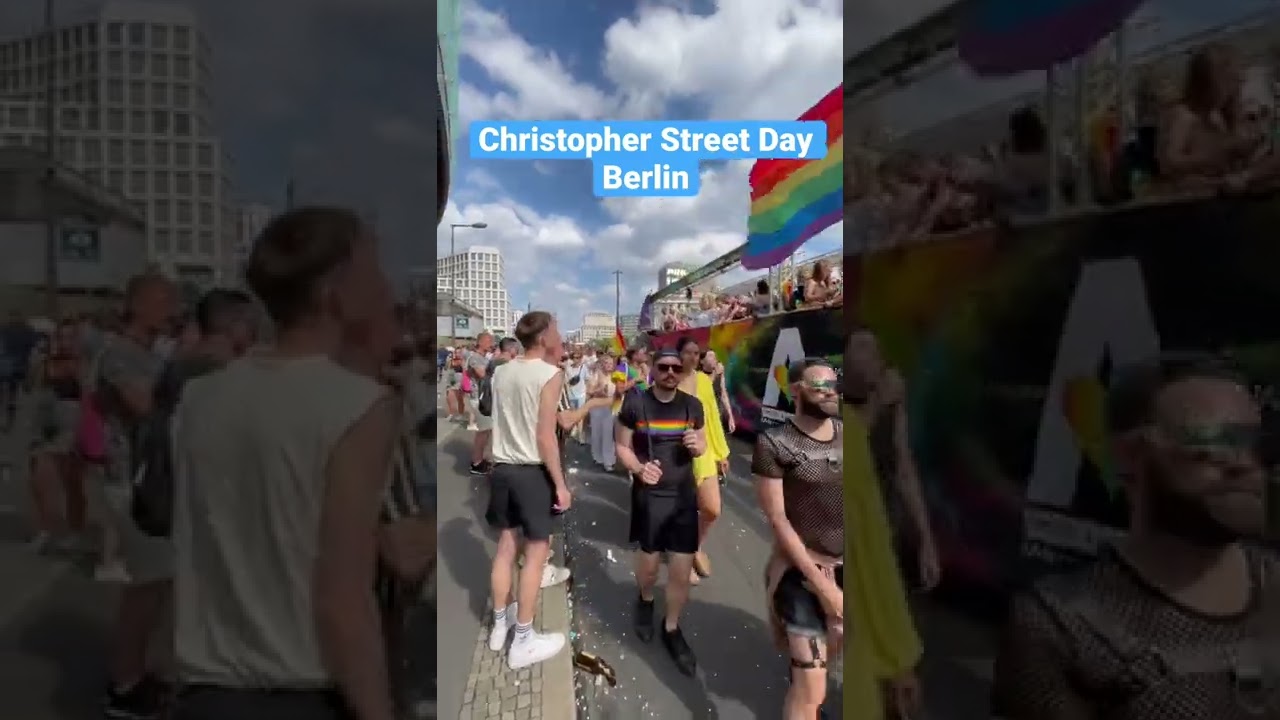 Christopher Street Day Berlin Pride. 23. Juli 2022. Pride 2022 in Berlin