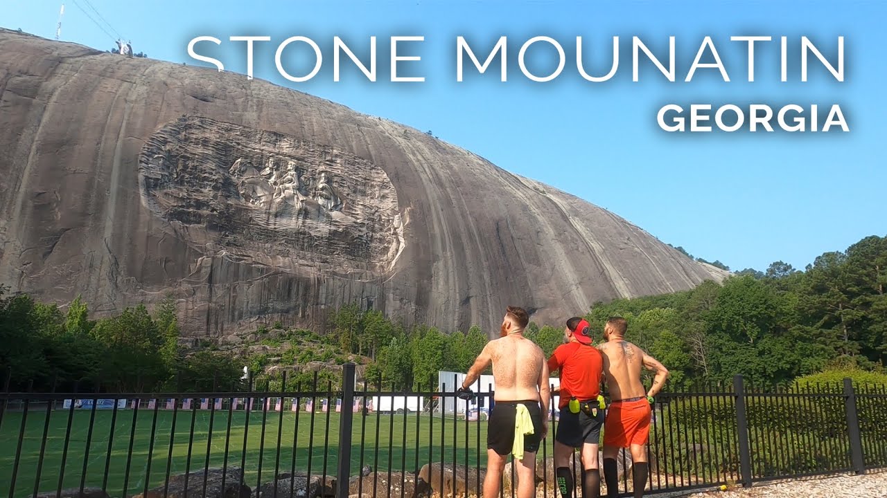 Stone Mountain Park Georgia Hiking - Walk Up Trail & Cherokee Trail -  Atlanta Trail Running
