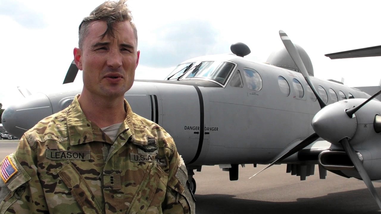 Army MC 12S Reconnaissance Aircraft