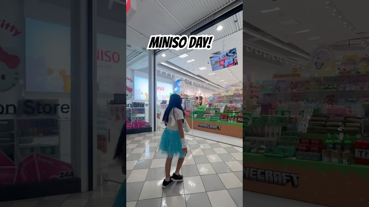 Miniso Day! #shorts #shortsfeed #shortsvideo #viral #fyp #foryou #trending #trend #miniso #lshopping