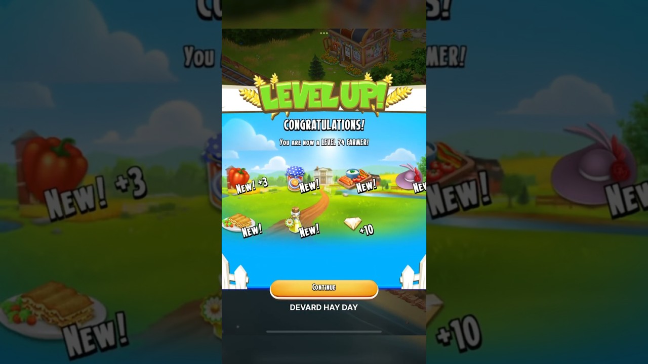Hay Day LEVEL UP!! #haydaylevelup  #level