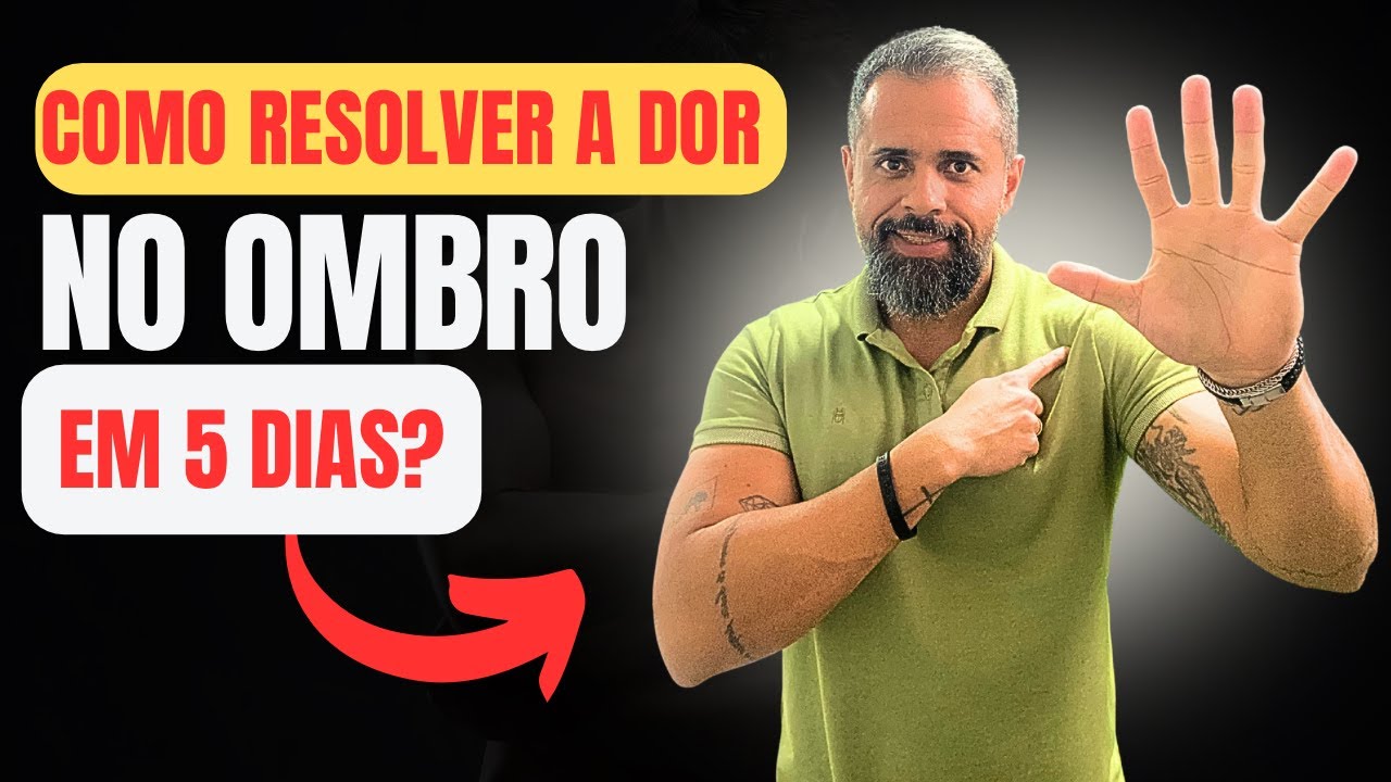 🚨[INCRÍVEL]🚨 COMO RESOLVER A TENDINITE DE OMBRO EM 5 DIAS SEM MEDICAÇÃO | PASSO A PASSO