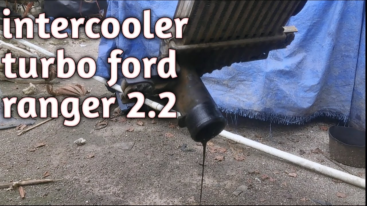 Intercooler turbo ford ranger 2.2