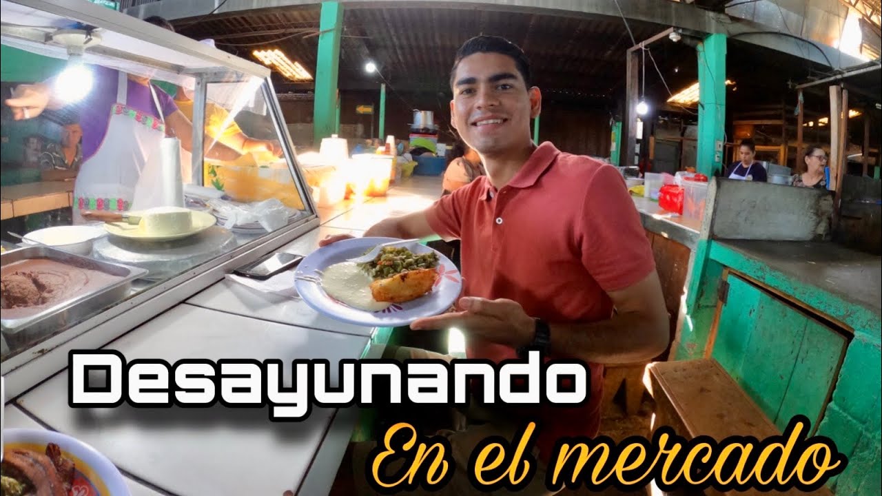 DESAYUNANDO en el MERCADO CENTRAL de SAN MIGUEL ✨