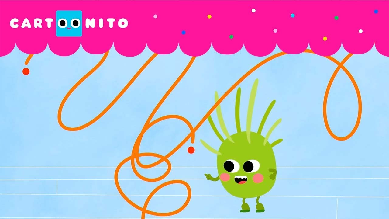 BRINCANDO E APRENDENDO COM FUZZY YELLOW E SEUS AMIGOS | HEY FUZZY YELLOW | CARTOONITO