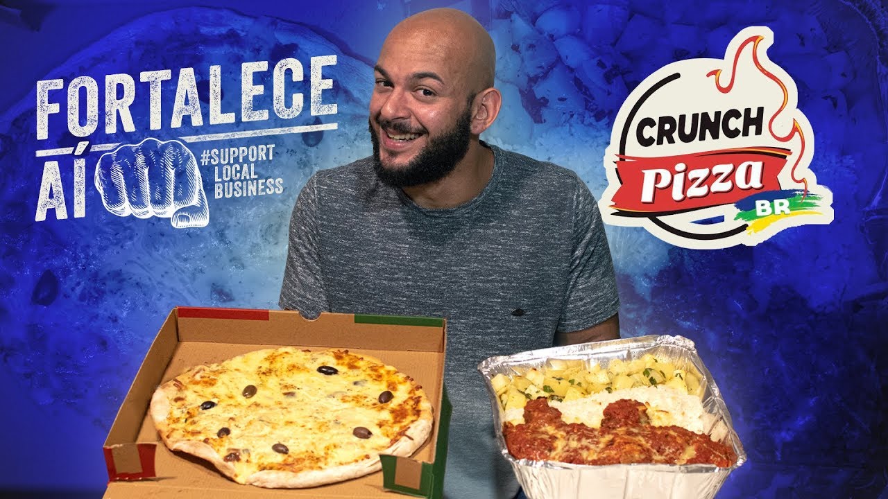 FORTALECE A&Iacute; - PIZZA E PARMEGIANA NA AUSTR&Aacute;LIA - provei o menu da CRUNCH PIZZA - DELIVERY