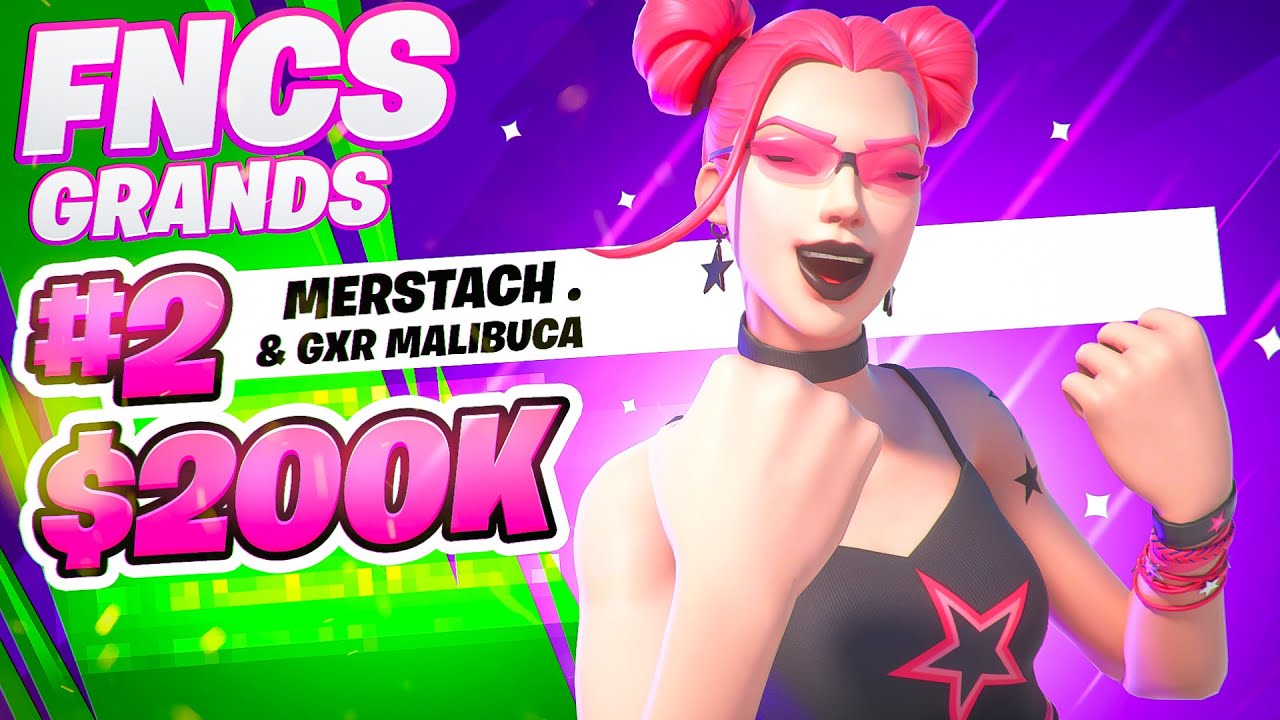 2ND IN FNCS GRAND FINALS  ($200.000) 🏆 w/ @MalibucaFN