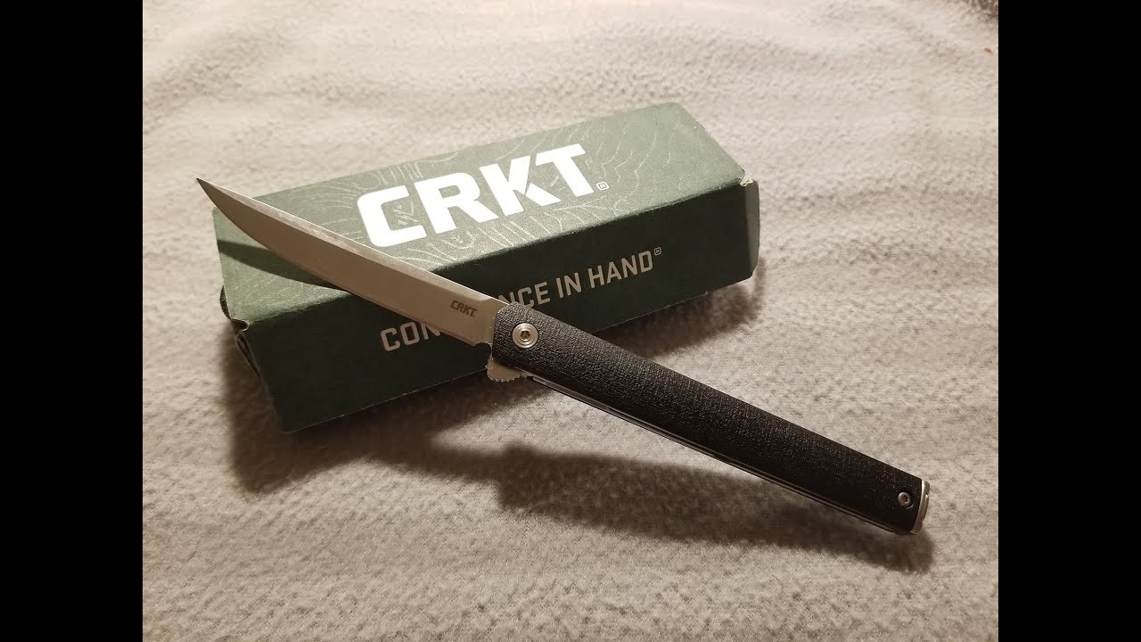 A gentleman's knife for steak eaters. - CRKT CEO Flipper
