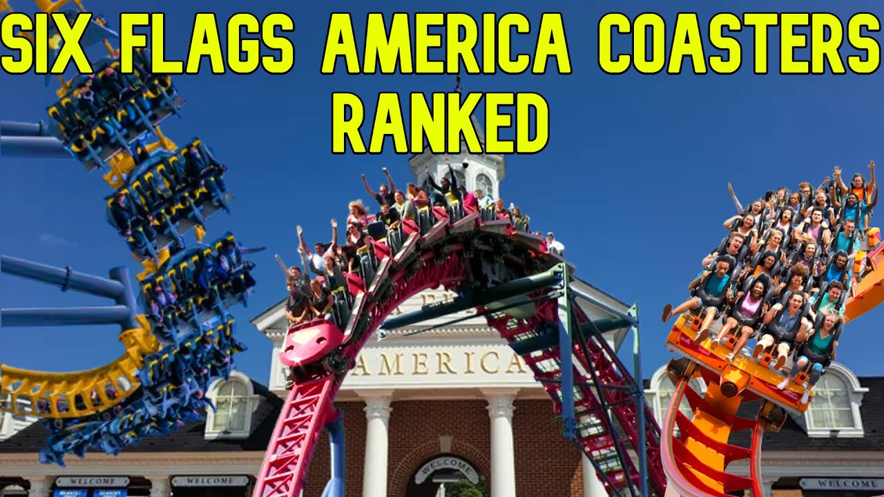 Ranking EVERY Roller Coaster at Six Flags America (Except Roar)
