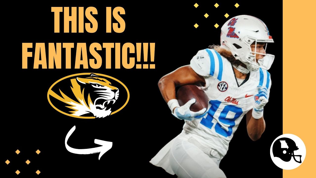 Mizzou Football Just Got A BOATLOAD Of Good Transfer Portal News!