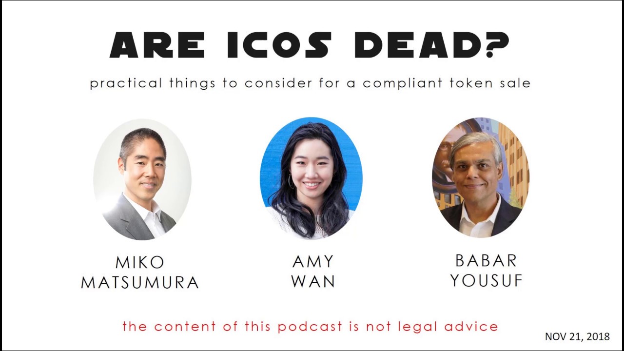 are ICOs dead?