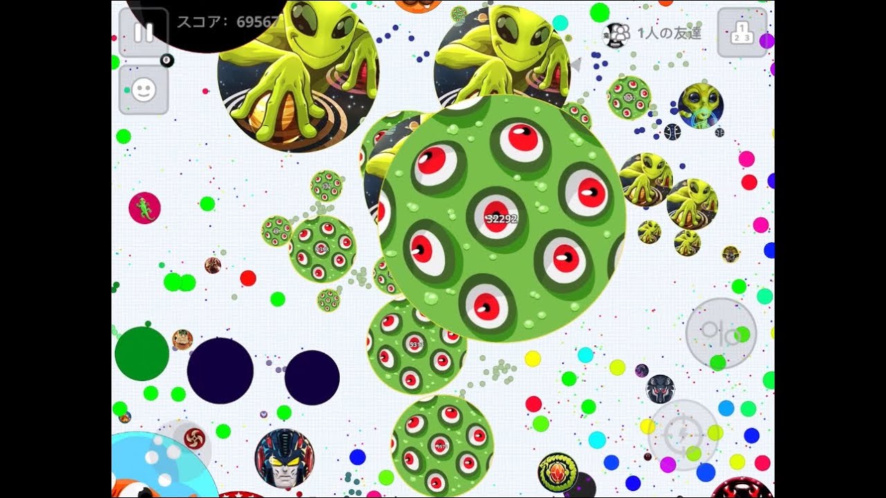 Takeover video【Agar.io Mobile】#124