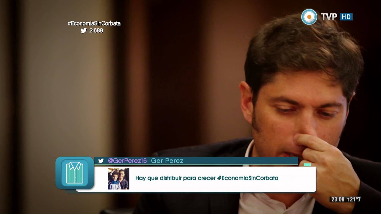 Economía sin corbata - Entrevista de Paenza a Axel Kicillof 2/2 - 18-05-15 (2 de 4)