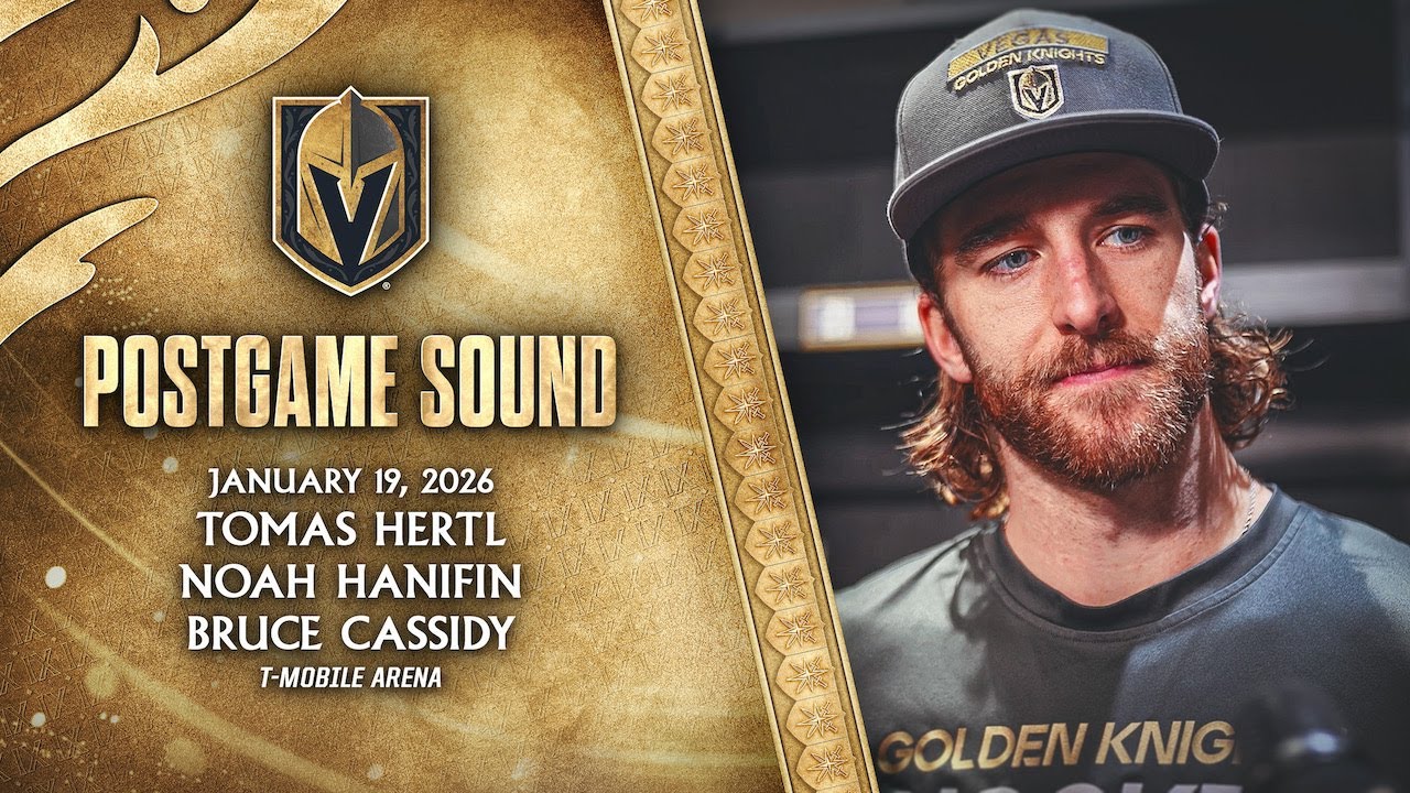 🎥 POSTGAME SOUND: Hertl, Hanifin & Cassidy