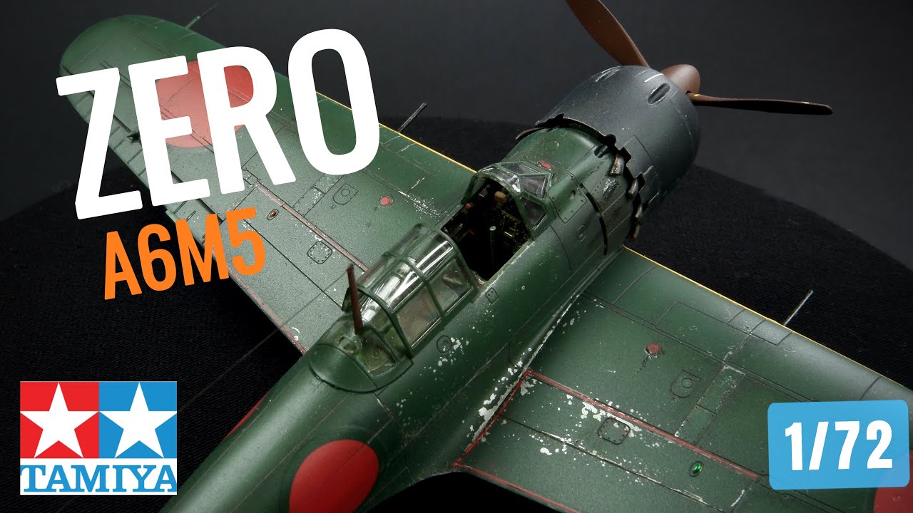 A6M5 ZERO | TAMIYA 1/72 | Full Build