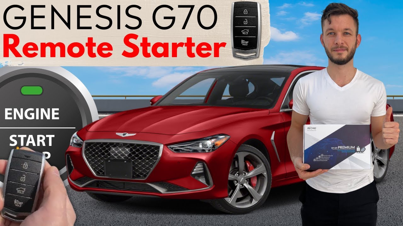 Дистанционный запуск Genesis G70 | Как установить | Mykey Premium