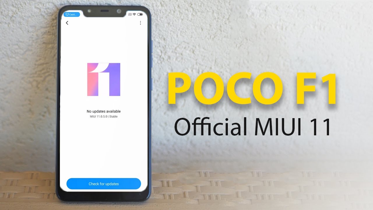 Official MIUI 11 for POCO F1 - Download Now