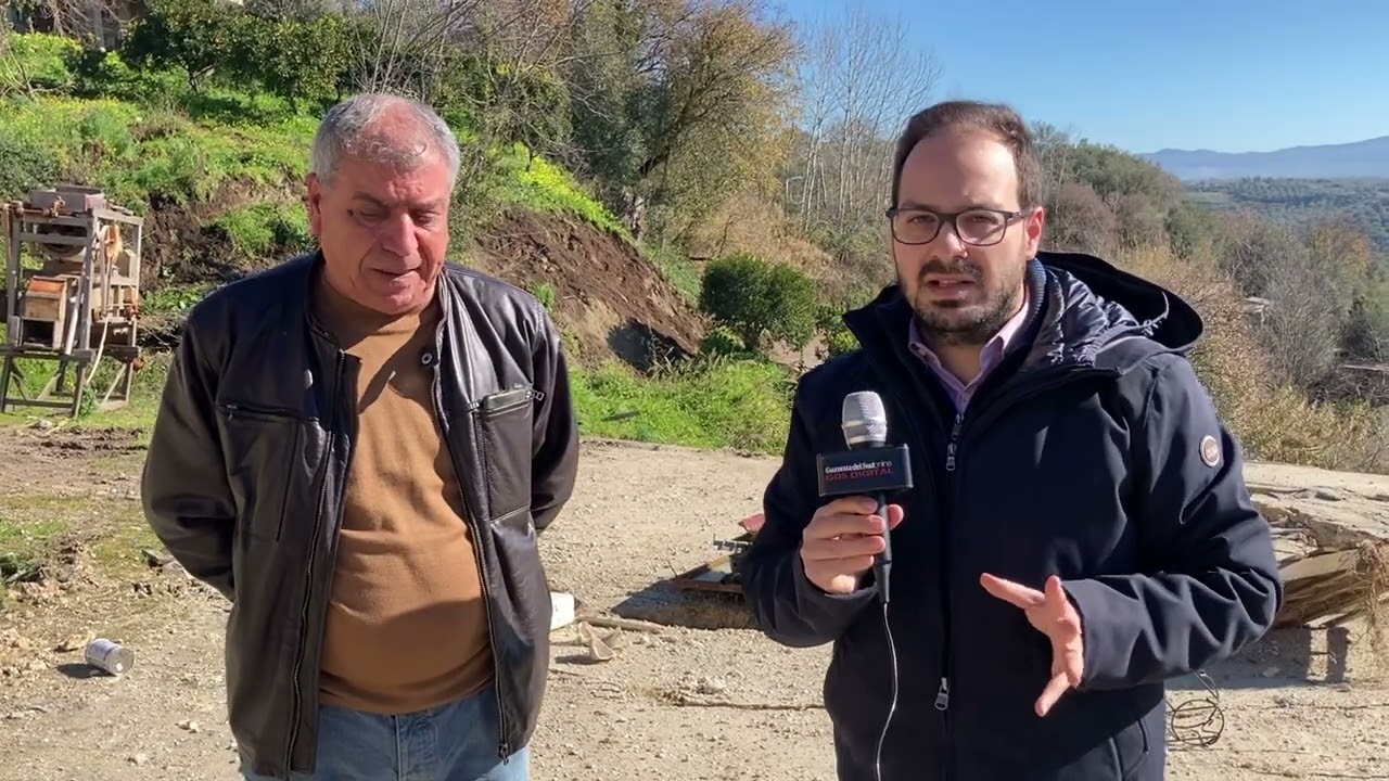 San Calogero, un'enorme frana minaccia il paese. Il sindaco Maruca: 