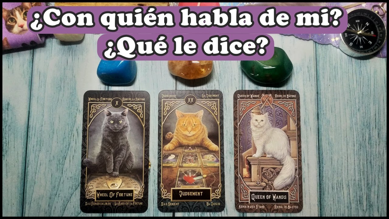 ¿CON QUIÉN HABLA DE MI? ⭐ ¿QUÉ LE DICE? 🔮 Tarot Interactivo HOY