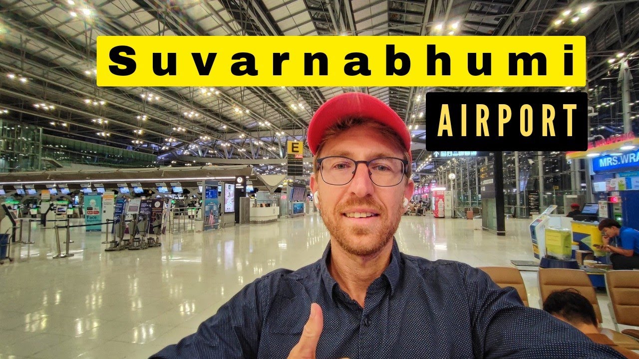 Full Suvarnabhumi Airport Tour In 4K Bangkok Thailand
