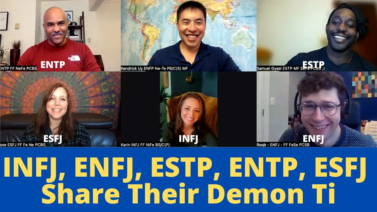 INFJ, ENFJ, ENTP, ESFJ, ESTP - Demon Ti Panel Interview