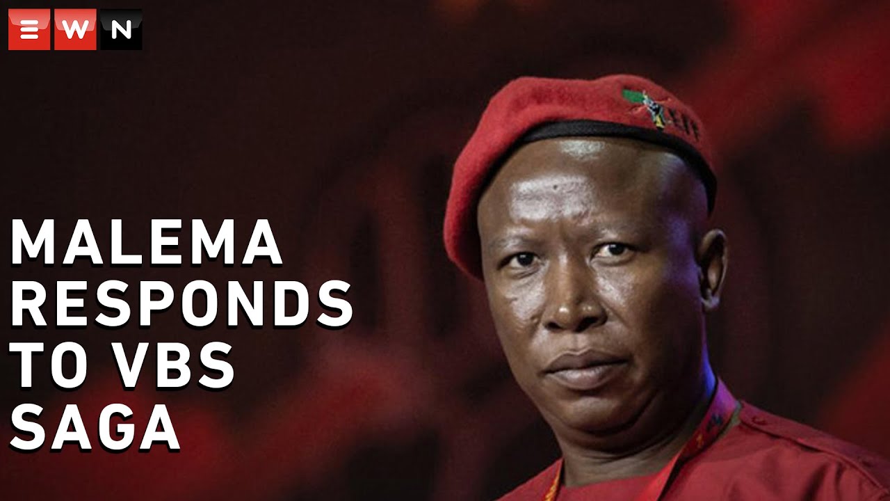 Malema maintains his innocence in the VBS saga