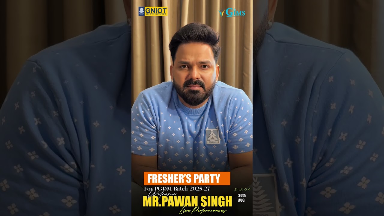 GIMS Freshers&rsquo; Party 2025: A Grand Welcome with Superstar Pawan Singh Live!