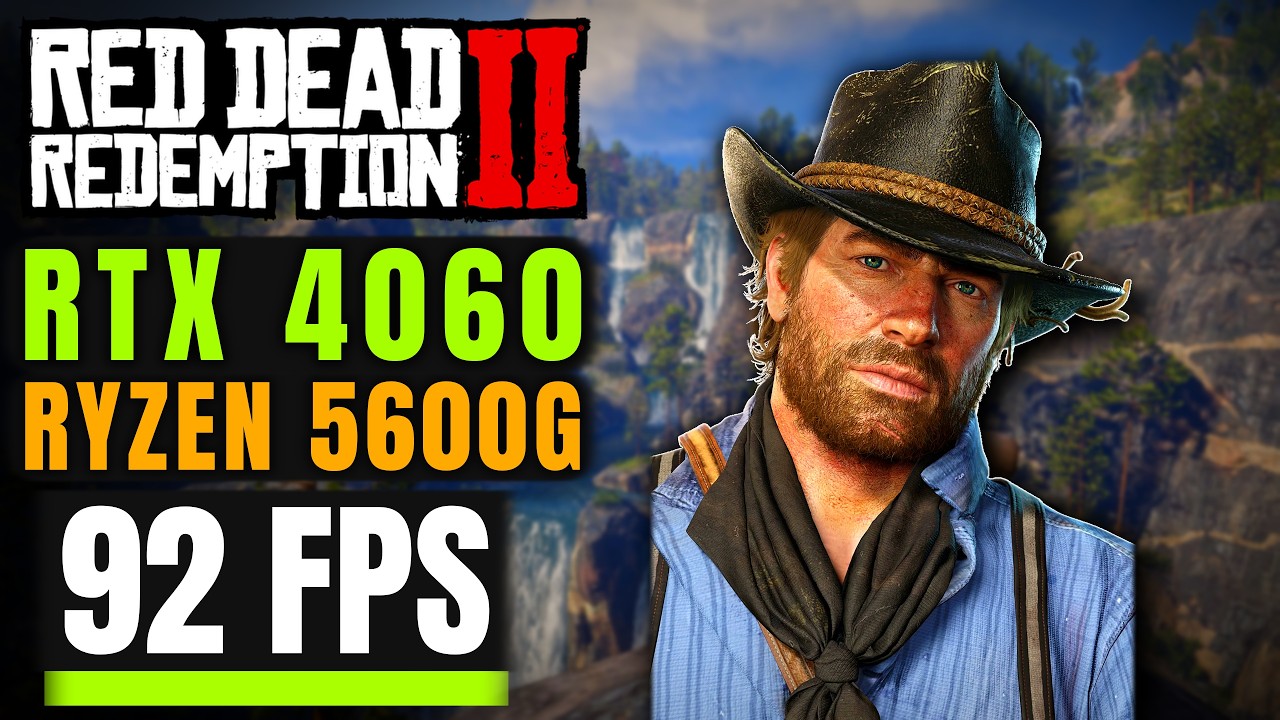 Red Dead Redemption 2 on RTX 4060 + Ryzen 5600G &ndash; 1080p/1440p/4K