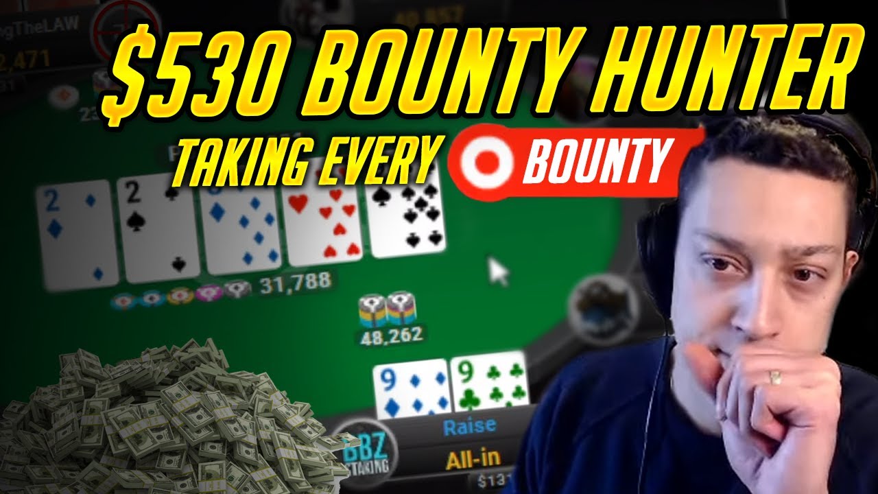Bounty DESTRUCTION $530 Bounty Hunter FINAL TABLE $10,000 For 1st!