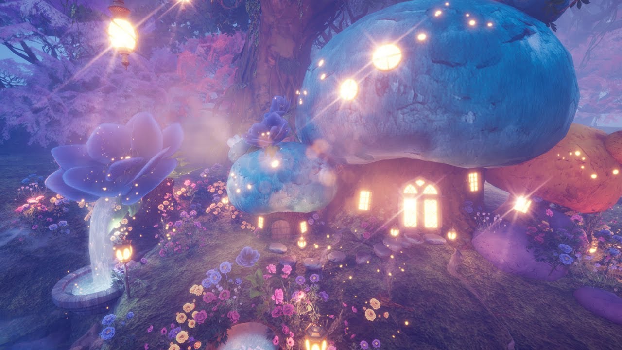 🦋Flower Brewery In Fairyland I Immersive Experience [4K]