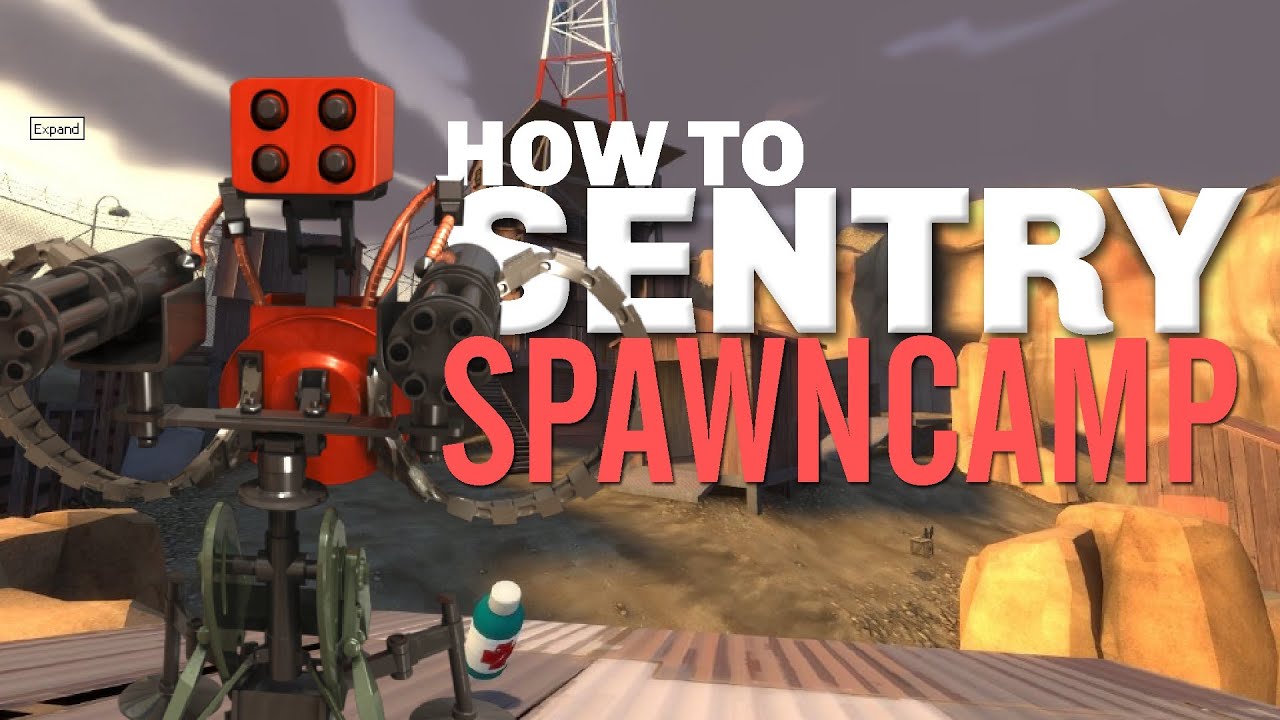 TF2 - How to Sentry spawn-camp
