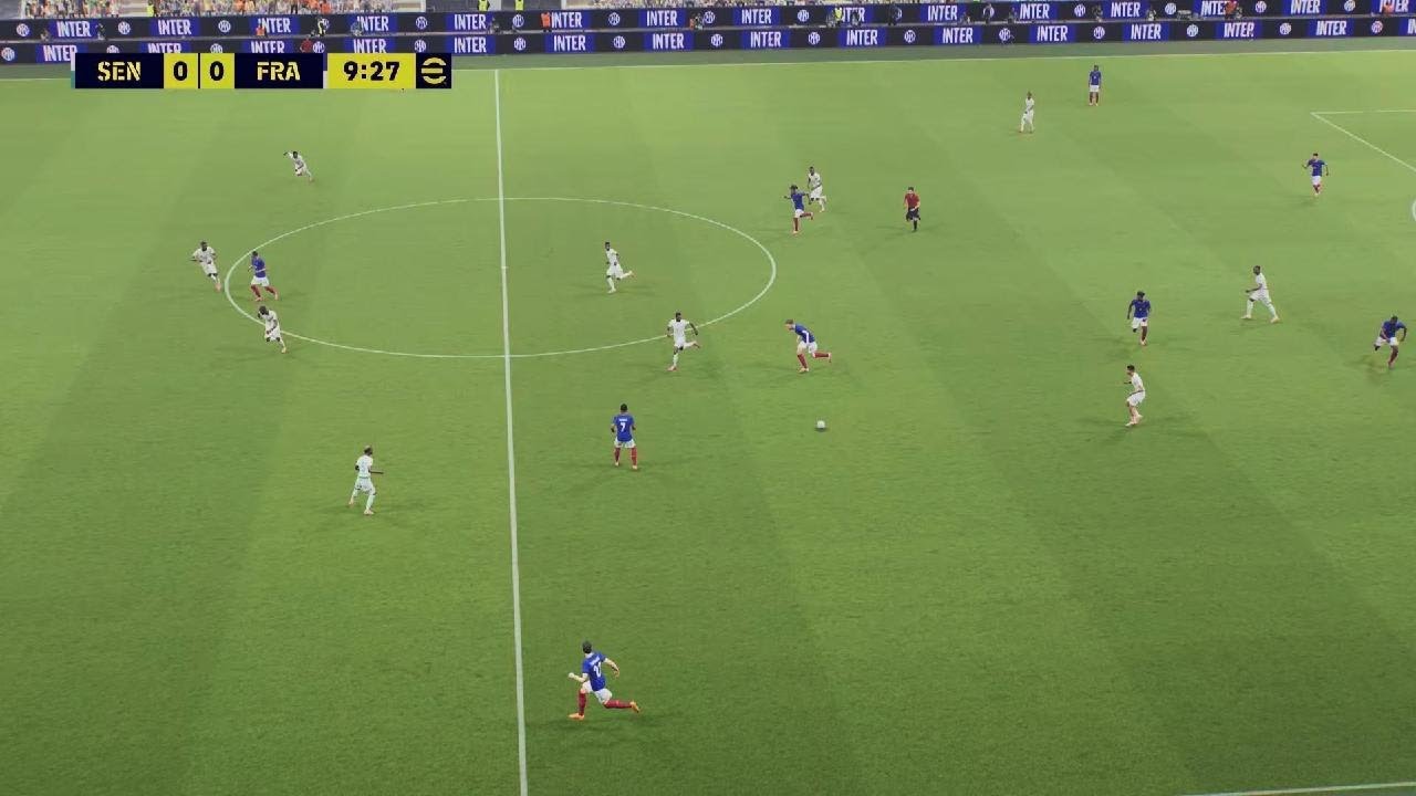 France vs Senegal  africa vs the world tournament 