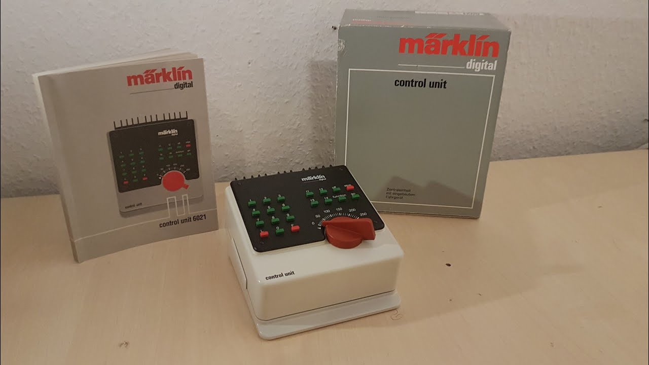 Märklin Control Unit (6021) anschließen und bedienen