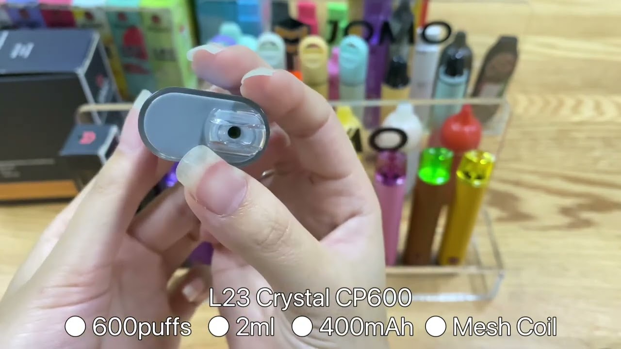 Crystal bar CP600 600 puffs disposable vape pen hot sale in EU