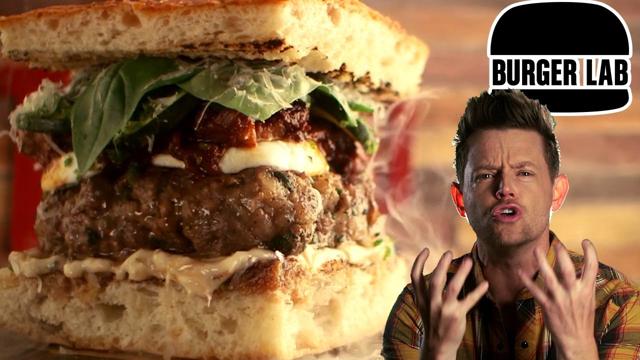 The Italian Meatball Burger - Burger Lab