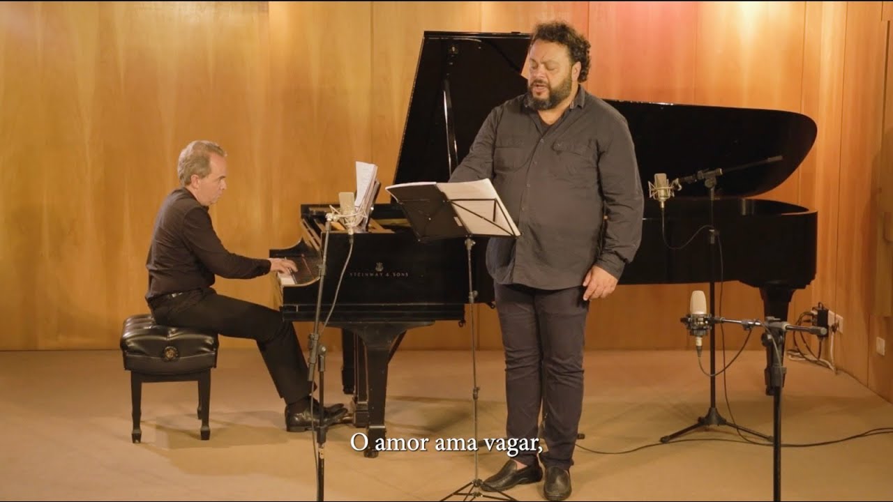 Schubert Winterreise D. 911. Sávio Sperandio, baixo Gustavo Carvalho, piano