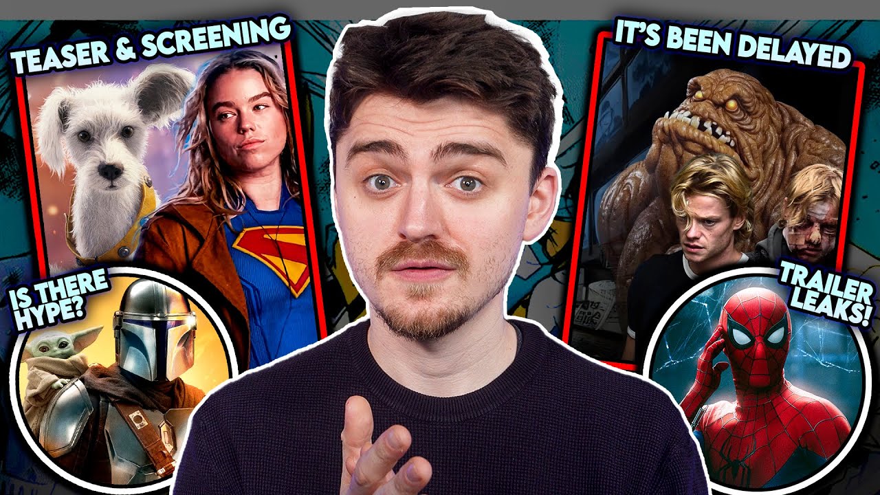 Clayface DELAYED, New Supergirl Trailer + Spider-Man Trailer Leaks, Mandalorian & Grogu & MORE!
