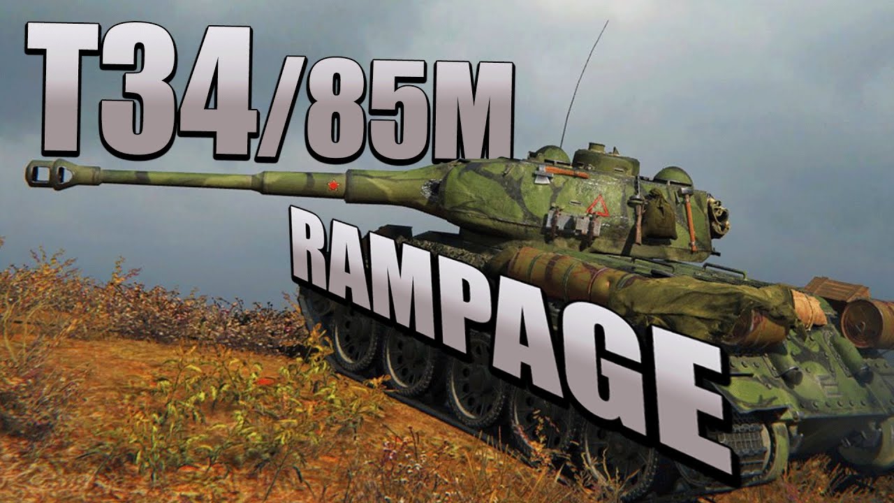 T34/85M rampage