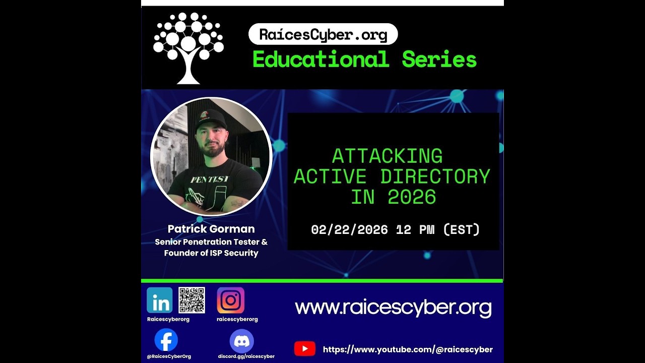 Attacking Active Directory in 2026 | Red Team Techniques Explained (Patrick Gorman)