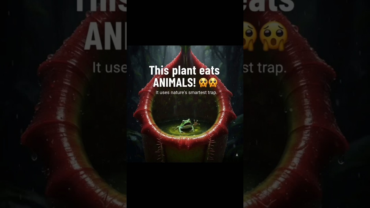 This Plant Eats Animals… And It’s 100% Real 🤯🌿