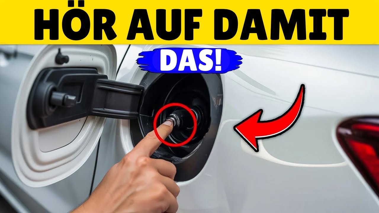 Mach DAS NIEMALS vor dem Tanken – fast alle Fahrer machen diesen Fehler!