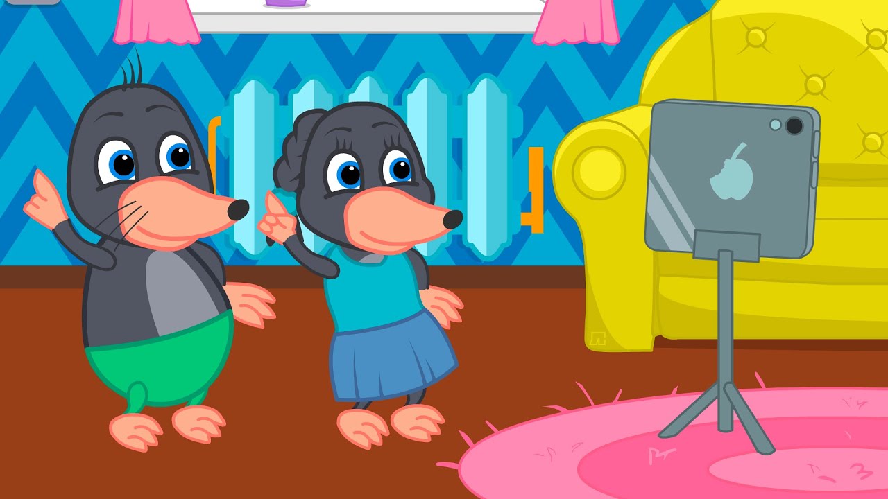 Benny Mole and Friends - Bloggers Make Videos Cartoon for Kids