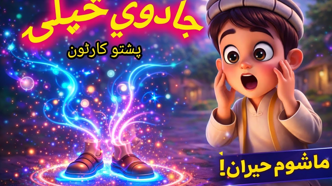 Jadoye saply 👉 جادوي څپلۍ | عجیبه پشتو کارټون کیسه. Rehan pashto cartoon