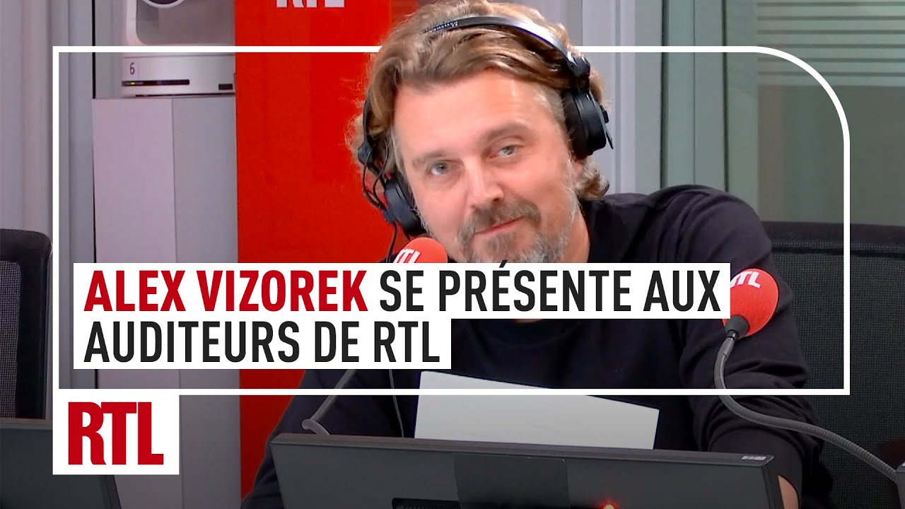 Alex Vizorek se présente aux auditeurs de RTL